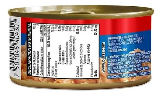 Caja de Atún Enlatado Mazatún En Aceite Pack De 6 Latas De 285 Gr