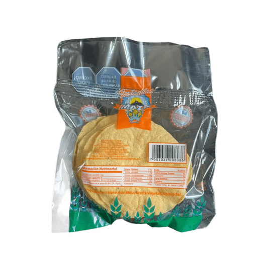 Caja de Tostadas De Maíz Maza Con 70 Bolsas de 8 Tostadas Cada Una