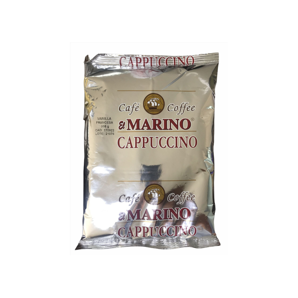 Café El Marino Capuchino Vainilla Francesa 906g Mazatlán Sin