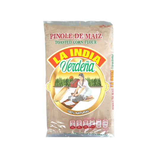 Harina Para Atole De Pinole De Maíz La India Verdeña