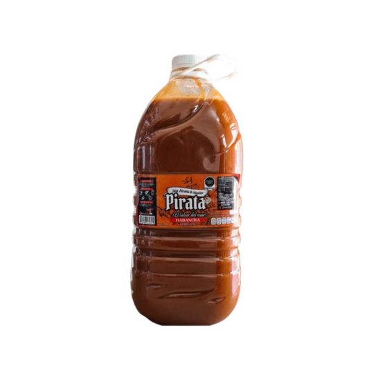 Galón de Salsa Habanera Pirata Original De Mazatlán 5 Litros